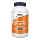 AHORA Suplementos de alimentos, Taurina 1.000 mg, Doble fuerza, Nervous System Health*, 250 cápsulas de verduras
