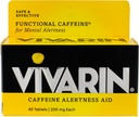 Vivarin Alertness Aid Tablets 40 Cuenta 200mg Tablets (4 Pack)