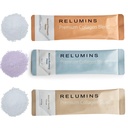 Relumins Marine Collagen Powder Drink Mix - Collagen Peptide with Glutathione, Green Tea, CoQ10, " Hyaluronic Acid Boosts Smooth Glowing Skin - 100 Powder Sachets x Mix Flavored