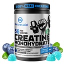 Natures Aid Creatine Monohydrate Gummies (5g) – Pre-Workout Energy & Muscle Growth Support for Men &amp; Women ← Blueberry Electrolyte Gummies (135 Conde)