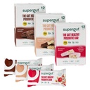 Barras Prebióticas Supergut ← Reemplazo de comida de comida de comida de comida, Snack (Variety Pack, 36 Conde)