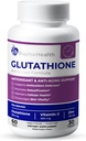Glutathione Enhanced with Vitamin C & Zinc | Advanced Antioxidant & Immune Support | Detox & Skin Health Formula | 60 Tablets - One (1) Month Supply