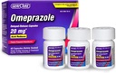 GeriCare Omeprazole Delayed Release Capsules 20.6mg - Láminas de reducción de ácido para las 24 horas de alivio de acidez - Medicamento de reflujo ácido para tratar la acidez cardíaca frecuente (42 conteo)