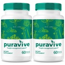 (2 Pack) Puravive, Puravive Weight Loss Capsules, Puravive Exotic Rice Method, All Natural Detox &amp; Cleanse Support, Pura Vive Keto Reviews (120 cápsulas)
