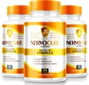 (3 Pack) NervoCure – Daily Support Fórmula con un Blend limpio, equilibrado para Focus, Clarity y Sharpness de cada día, cápsulas fáciles de tomar para uso diario (180 cápsulas)