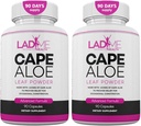 Pure Cape Aloe Herbal Laxative for Constipation Relief Healthy Bowel Movement Natural Colon Cleanse " Detox Dietary Supplement Designed for Women by Ladyme 180 Capsules