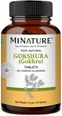 minature Gokshura (Tribulus Terrestris) Tablets - Suplemento Herbal Basado en Planta Pura Vida Natural &amp; Gluten Free TEN 90 Conde, 45 Day Supply