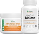 Jigsaw Health Bundle ¦ Adrenal Cocktail, 60 Servings (Jar), y MagPure Malate, 120 Capsules