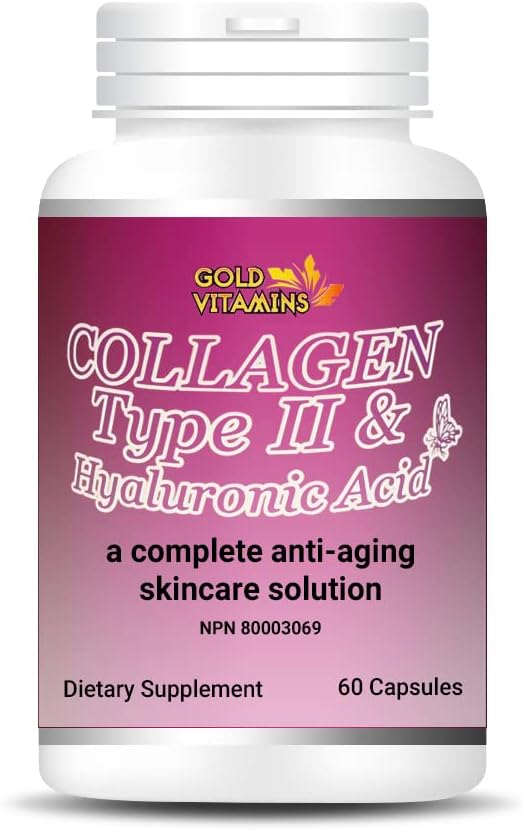 Collagen Tipo II " Ácido hialurónico 60 cápsulas