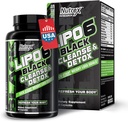 Nutrex Research Lipo-6 Cleanse " Detox for Weight Loss " Digestive Health TENIDO 7 Day Fast-Acting Natural Colon Cleanser and Detox for Women " Men TEN Reducir Bloating, Boost Energy, Ease Digestion