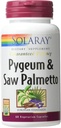 Solaray Pygeum y Saw Palmetto Suplemento, 60 Conde