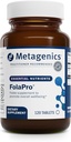 Metagenics FolaPro - L-5-MTHF Folate 1,330 mcg DFE - Apoya la metilación, Homocysteine Metabolism & Cellular Health - Non-GMO, Gluten-Free, Vegetarian - 120 Tablets
