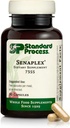 Standard Process Senaplex - Nervous System Support with Niacin, Vitamin B12 & B6 - Supports Brain Health & Cellular Health - Offers Antioxidant Activity - Non-Dairy - 90 Capsules (45 Servings)