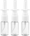 Medsuo 3pcs 10ml Nasal Spray Bottle Borrar Renacimiento vacío claro Spray Sprayer Contenedor directo para aceites esenciales Saline