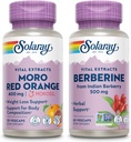 SOLARAY Moro Red Orange y Berberine Bundle - Morosil Weight Loss Suplemento para Mujeres y Hombres con Blood Orange, Berberine HCl de Indian Barberry - Weight Loss Support, 60-Day Guarantee, 30/60ct
