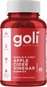 Goli Apple vinagre vinagre vitaminas - 60 cuenta - Vitamina B12, sin gelatina, libre de gluten, vegano y no GMO