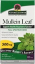 Respuesta de la naturaleza Mullein Leaf Capsules 90 - Alcohol Gratis, Vegetariano, Vegan, Gluten Gratis - Mullein capsuels for Lungs - Supports Respiratory Function & Lung Health