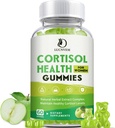 Cortisol Detox for Women Gummies, Cortisol Reducer Detox Manager, Magnesium Ashwagandha Rhodiola Rosea Herbal Complex for Mood/Focus &amp; Sleep, Maintain Healthy Cortisol Levels - 30 Day Vegan Supply