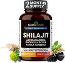 SANDHUHERBALS Shilajit Capsules for Men ' Women TEN Pure Himalayan Blend with Ashwagandha TEN High Potency and Energy Supplement TEN 2 Messs Supply ← Para Extra Power and Stamina ANTE Combo with Sea Moss