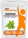 BulkSupplements.com Extract Powder Jiaogulan - Gynostemma Pentaphyllum, Jiaogulan Powder, Gynostemma Extract - Vegan &amp; Gluten Free, 500mg per Serving, 100g (3,5 oz) (Pack of 1)