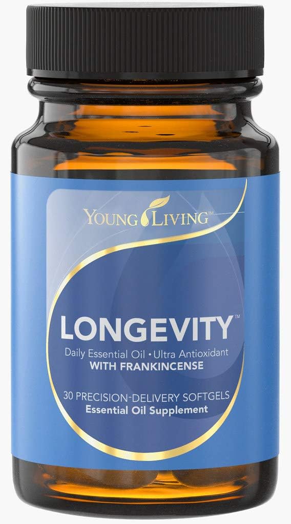 Young Living - Longevity 30 Softgels ← Daily Essential Oil Supplement ← Antioxidant Properties ← Defensa contra los Radicales Libres " Apoyo para DHA Levels ¦ Cellular Wellness