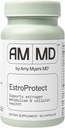 Amy Myers MD EstroProtect Supplement - Supports Estrogen Balance & Hormone Health - DIM, Calcium-D-Glucarate, Broccoli Seed Extract - 60 Capsules