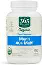 365 by Whole Foods Market, Vitamin Multi Mens Food Cultured 40 Plus, 60 Cuenta