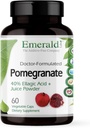 Emerald Labs Pomegranate Extract - Pomegranate Extract (40% Ellagic Acid) & Pomegranate Juice Powder for Immune Response & Heart Support* - 60 Vegetable Capsules (30-Day Supply)