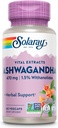 SOLARAY Vital Extractos Ashwagandha 470mg - Powerful Adaptogen - Ashwagandha Suplementos w/ 7mg Withanolides, Wellness Support, Vegan, Non-GMO, Lab Verified, 60-Day Guarantee, 60 Servings, 60 VegCaps
