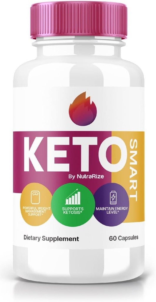 Keto Smart Capsules - Keto Smart Dietary Supplement for Advanced Weight Loss, Maximum Strength All-Natural Pills for Targeting Belly Fat, KetoSmart Pastillas Comentarios (60 cápsulas)