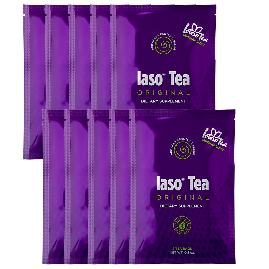 TLC Cleansing Tea &amp; Refreshing Drink Formula for Balanced Lifestyle - 20 Convenient Sachets (10 Pack)