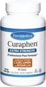 EuroMedica Curaphen Extra Strength - 60 Tablets - Fórmula Profesional - Potent Curcumin " Boswellia with DLPA " Nattokinase - Highly Absorbable - 60 Servings