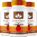 Body Clean Pills, Official BodyClean Supplement Capsules - Maximum Strength, Body Clean All Natural Formula Pills, BodyCleanse Glyco Optimizer Complex, BodyClean Health Support Reviews (3 Pack)