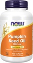 AHORA Suplementos, Pumpkin Seed Oil 1000 mg con ácidos grasos esenciales y fitosteroles, Frío Presionado, 100 Softgels