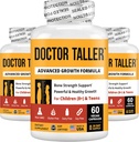 NuBest Doctor Taller - Crecimiento de Altura Fórmula - Soporta Crecimiento de Altura e Inmunidad - Keto con Calcio, Vitamina D3, Vitamina K2, Aminoácidos " Herbs for Children (8+) - 3 Pack tención 3 Month Supply