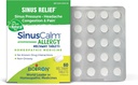 Boiron SinusCalm Allergy Tablets for Relief from Sinus Pressure, Sinus Headache, or Sinus Congestion and Pain - 60 Count