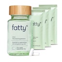 Fatty15 C15:0 Pentadecanoic Acid Supplement The Longevity Nutrient - 90 Vegan Capsules - 3X Cellular Benefits of Fish Oil EPA Omega 3 Supplements - Liver Support & Mitochondrial Health