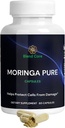 Moringa Antioxidant Capsules - Natural Moringa Oleifera - 800 MG Energy, Metabolism, & Immune Support.