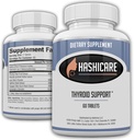 Hashicare Pills- Natural Thyroid Support Supplements for Women and Men Boost Metabolism with Iodine, Selenium, Saffron, and Hoodia- 60 Vitamin Tablets