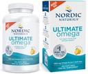 Nordic Naturals Ultimate Omega, Lemon Flavor - 210 Gels Soft - 1280 mg Omega-3 - Aceite de pescado de alta potencia con EPA & DHA - promueve la salud cerebral y cardíaca - No GMO - 105 Servimientos