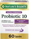 Probióticos por el Bounty de la Naturaleza, Probiótico Ultra Strength 10, Immune Health " Digestive Balance, 60 cápsulas