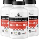 Suplemento de apoyo a la presión arterial del Dr. Emery con Magnesio, Zinc, Vitamina D3, & Potasio, Vegan-Aprobado, Libre de Azúcar, Formulado por Farmacéutico Clínico, 360 cápsulas, 90 días de suministro