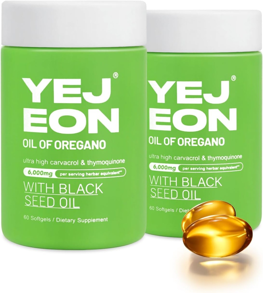 YEJEON Oil of Oregano Softgels