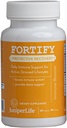 Fortify Immune Support Supplement - Best - Immune Booster with Transfer Factors, Vitamina D, Zinc, Reishi, Curcumin Tumeric, Bakers Yeast, Olive Leaf Extract. Siente tu mejor apoyo inmunitario