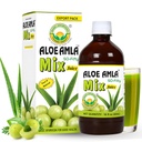 Basic Ayurveda Gooseberry + Aloe Vera Juice – 16.23 Fl Oz (480ml) ← 50-Fifty Herbal Mix for Immunity, Digestion & Skin Health ← Amla " Aloe Blend  durable 100% Natural ← Daily Ayurvedic Tonic