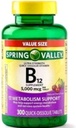 Spring Valley B12 5000mcg 300ct Metabolismo Apoyo