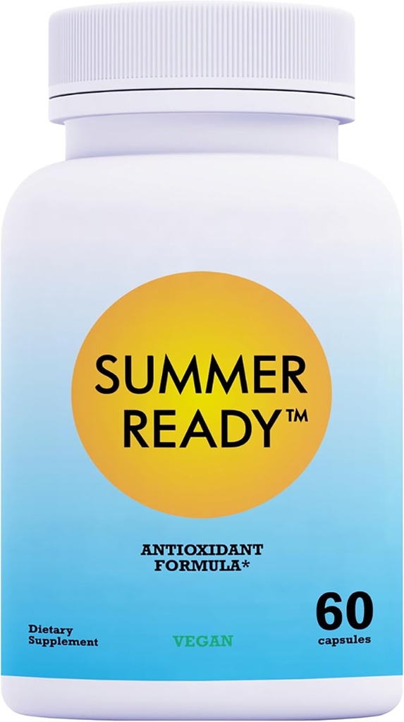 Suplemento de cuidado de la piel cápsulas - Nicotinamide/Niacinamide/Niacin 500mg (Vitamin B3) y Polypodium Leucotomos (Fern Extract) 480mg, Fórmula rica antioxidante