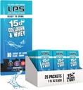 LPS Liquid Collagen &amp; Whey Protein Supplement - Non-GMO Drink, Sugar-Free - Promotes Healthy Skin &amp; Hair for Men &amp; Women, Neutral, Single Serve (25 Packets)