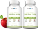 Cisternas de vinagre de manzana cruda con madre, 1.500 mg de píldoras ACV - energía de botas, apoyo inmunidad " gestión de peso para hombres y mujeres - 2 Pack