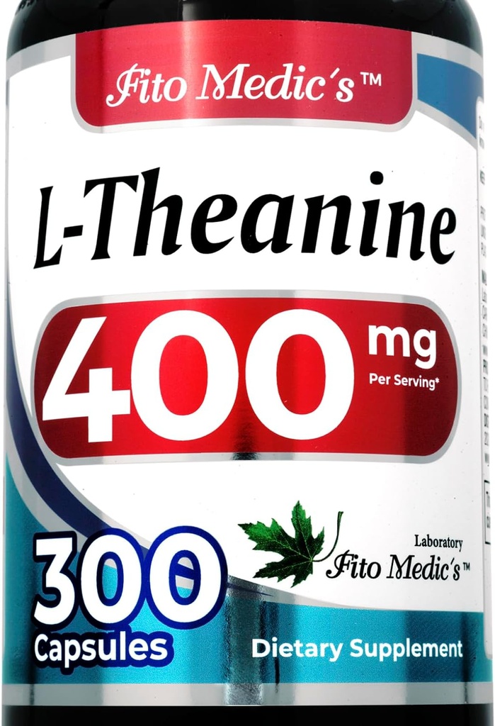 FITO MEDIC'S Lab confidencialidad l theanine tención300 Capsules tención400 mg sufrimiento theanine Supplement TEN ltheanine TEN Concentrate Extract TEN l theanine Supplement TEN Ultra high Absorption.